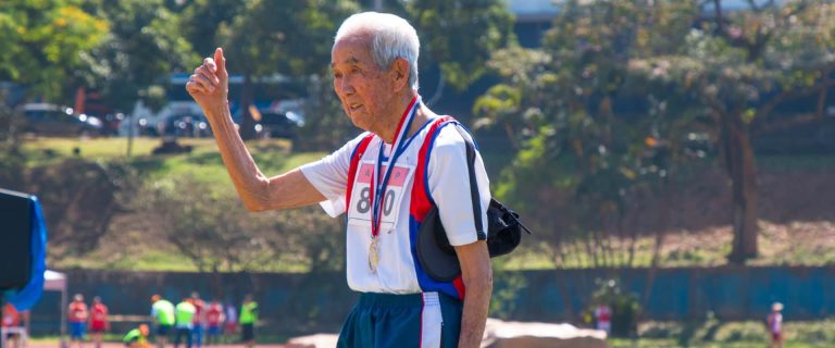Yoshiyuki Shimizu (M95) disputou as provas de 100m e 200m - 32ª Competição Inter Regional de Atletismo Master Nikkey