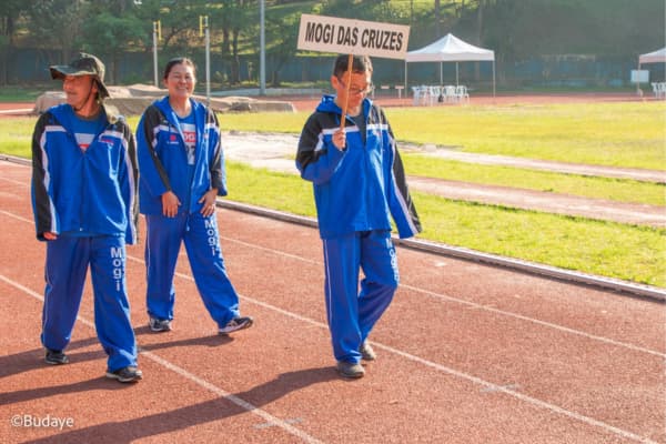 Desfile das equipes Mogi das Cruzes