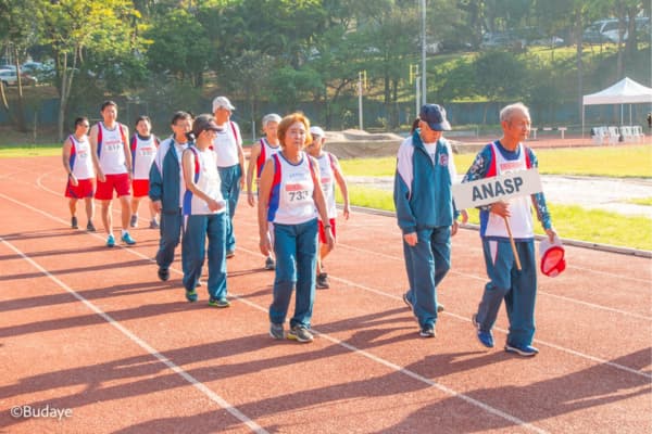 Desfile das equipes - Equipe ANASP